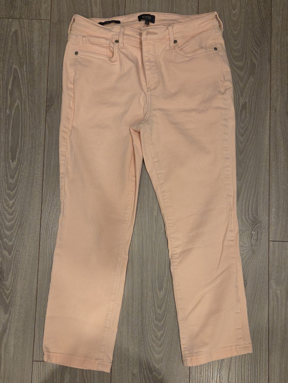 NYDJ pale pink denim Size 8